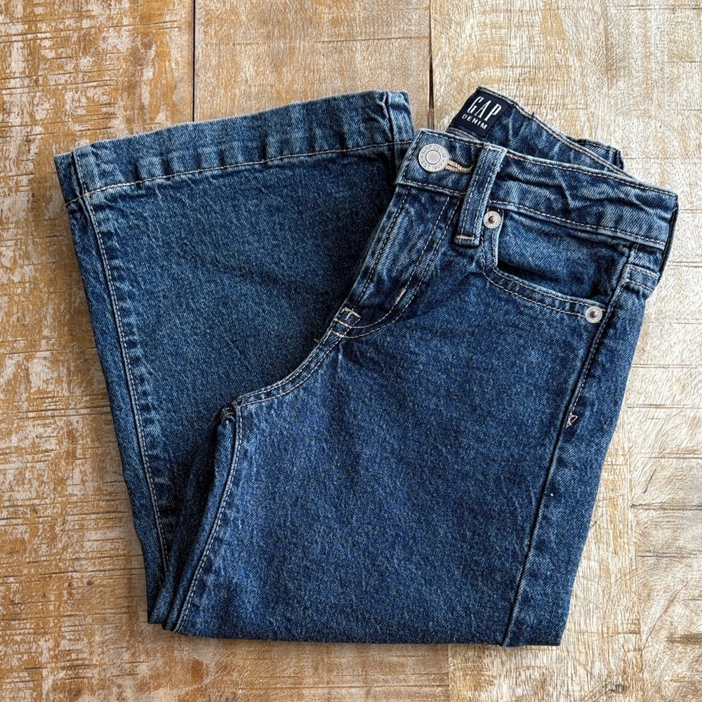 GAP Girls Denim Wide Leg Jeans size 6